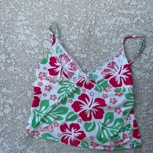tropical tank top